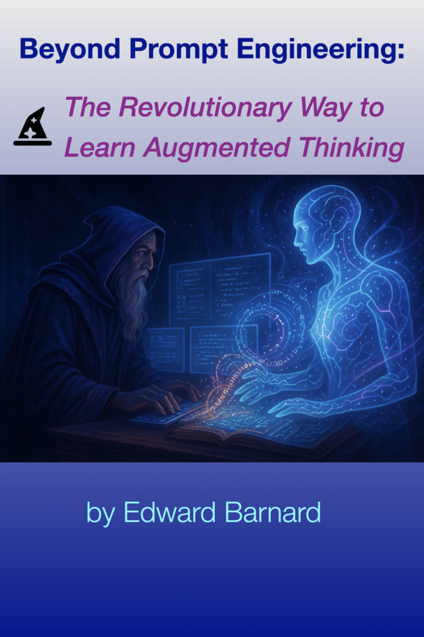 Book cover image for Beyond Prompt Engineering: The Revolutionary Way to Learn Augmented Thinking by Ed Barnard