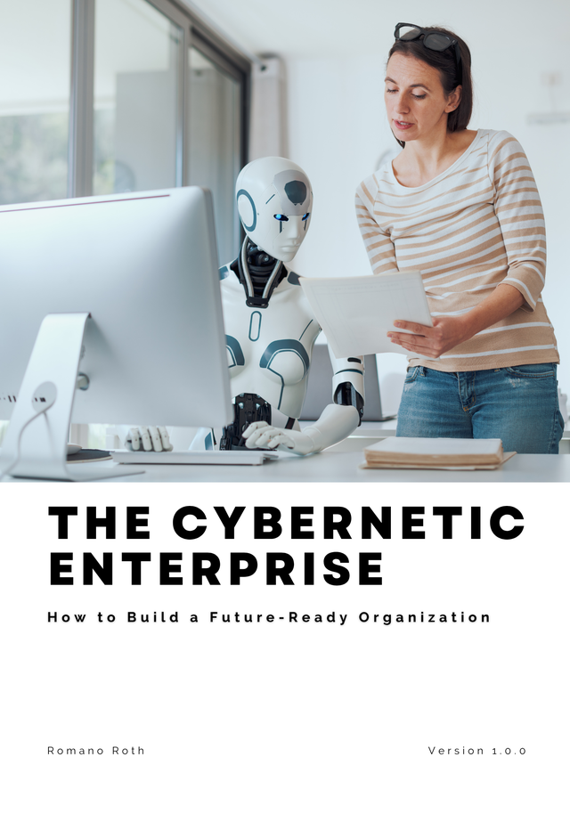 Book cover image for The Cybernetic Enterprise: How to Build a Future-Ready Organization by Romano Roth