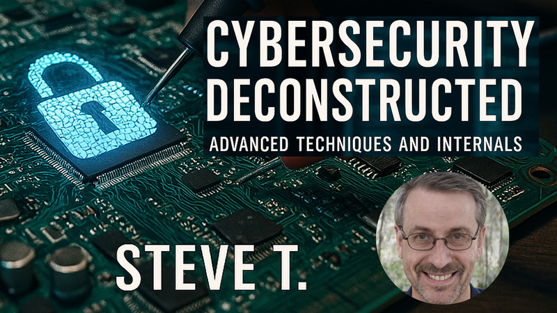 Image for the course Cybersecurity Deconstructed by Steve T.