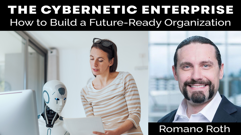 Cover image for The Cybernetic Enterprise Course: How to Build a Future-Ready Organization by Romano Roth