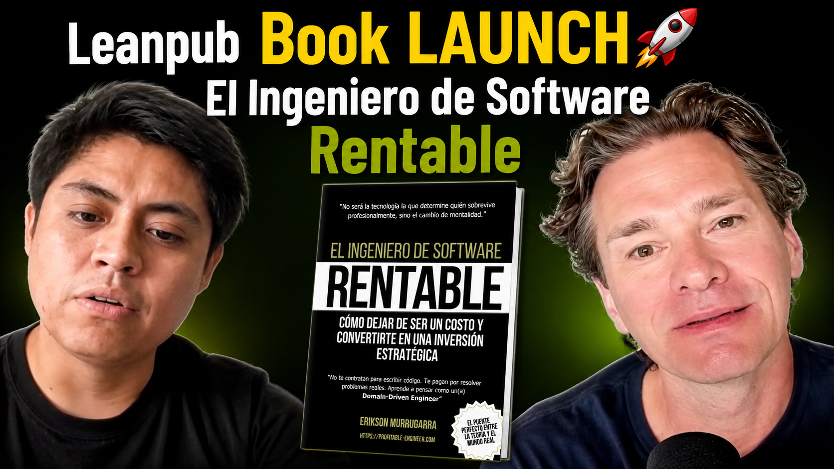 Leanpub Book LAUNCH 🚀 El Ingeniero de Software Rentable: Cómo dejar de ...