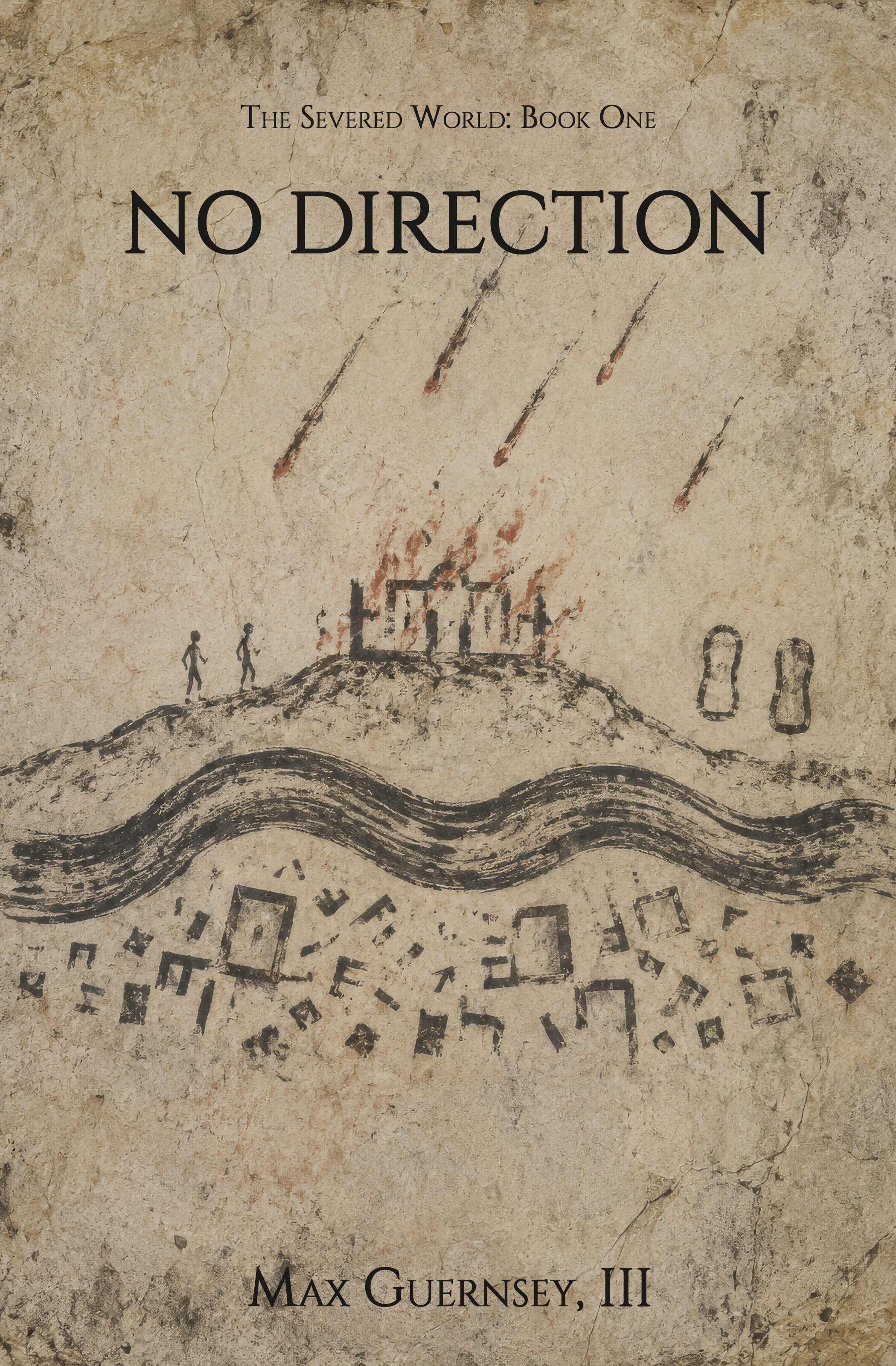 Book cover image for No Direction: The Severed World, Book One by MaxGuernsey III