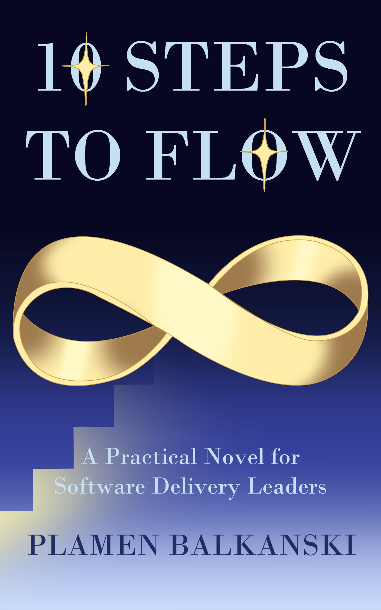 Book cover image for 10 Steps to Flow: A Practical Novel for Software Delivery Leaders By Plamen Balkanski