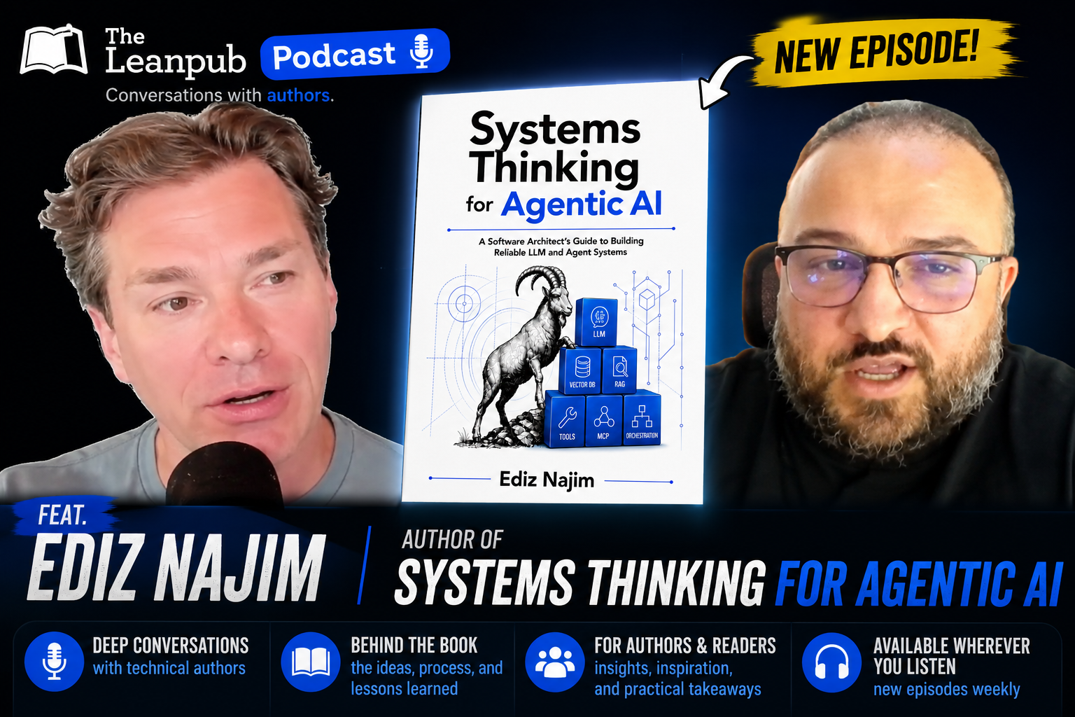 The Leanpub Podcast 🎙 Feat. Ediz Najim, Author of Systems Thinking for Agentic AI