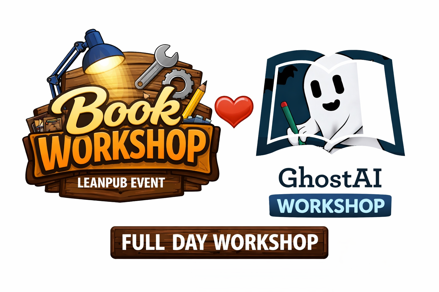 Full Day Workshop: Book Workshop + GhostAI Workshop