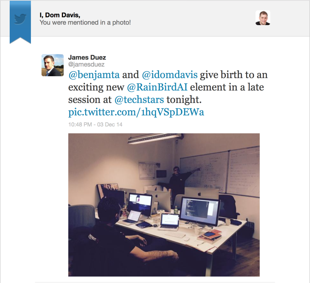 "This! This thing here. It means we can do the thing with the thing." - Tiredness makes me look unimpressed