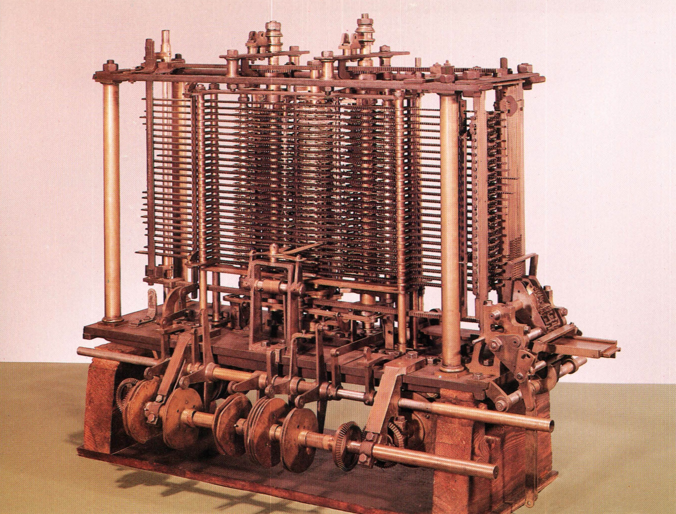 Babbage's Analytic Engine (from http://ds.haverford.edu/bitbybit/)
