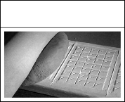 1. Rolling the Clay onto the Plaster Mould