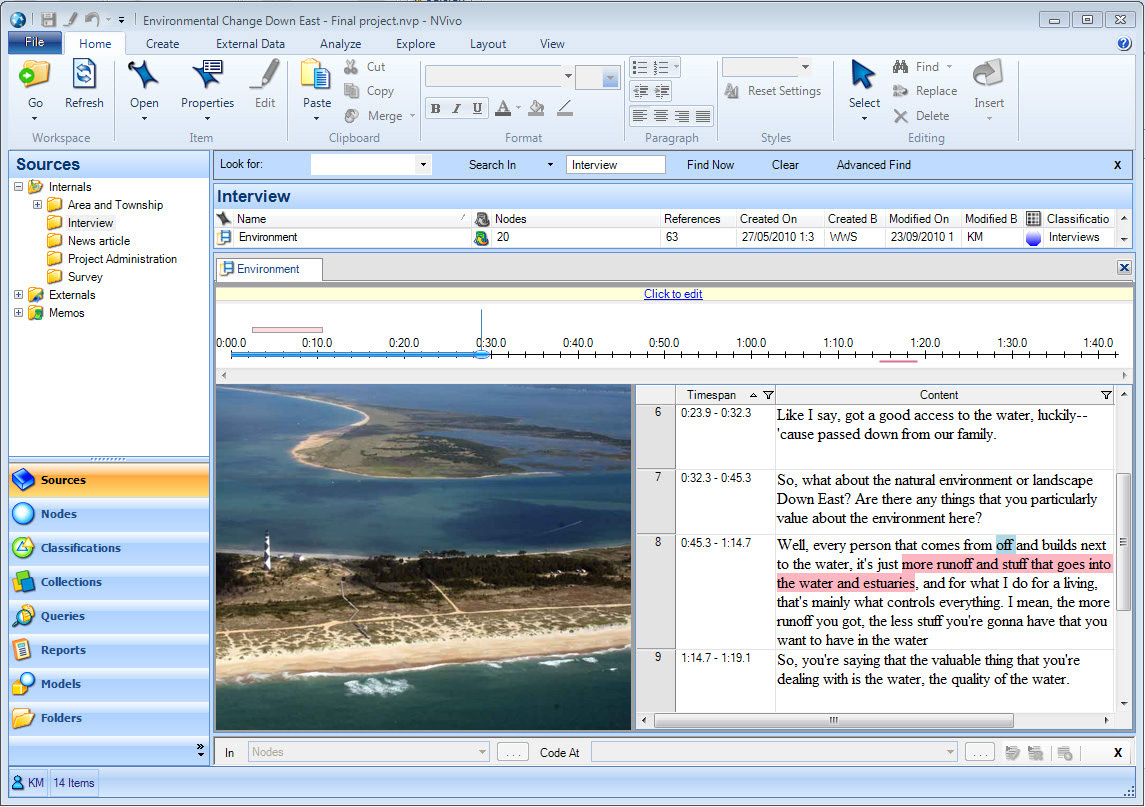 **Figure: NVivo Tool**. NVivo by QSR International. ---Image Credit: Wikimedia.