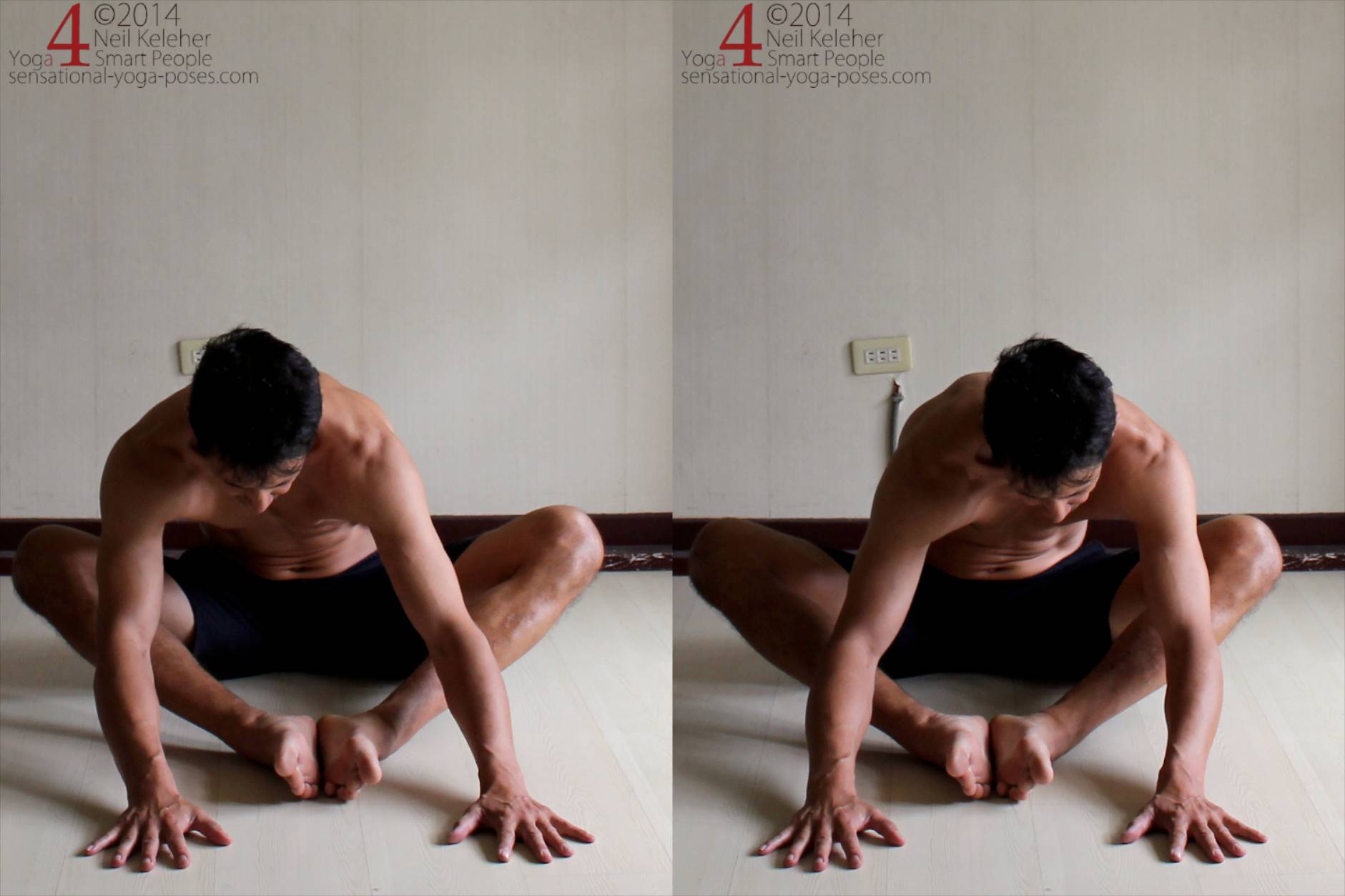 Slide ribcage left and right.