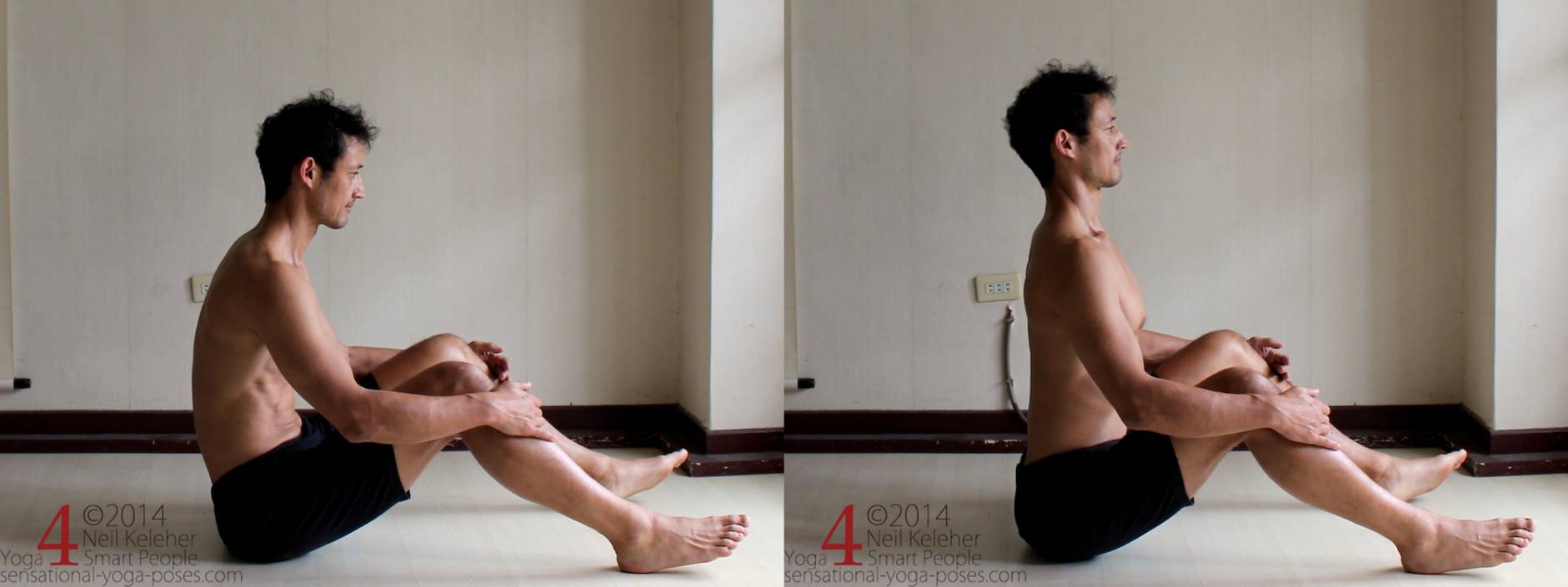 Lift tailbone and bend spine backwards.