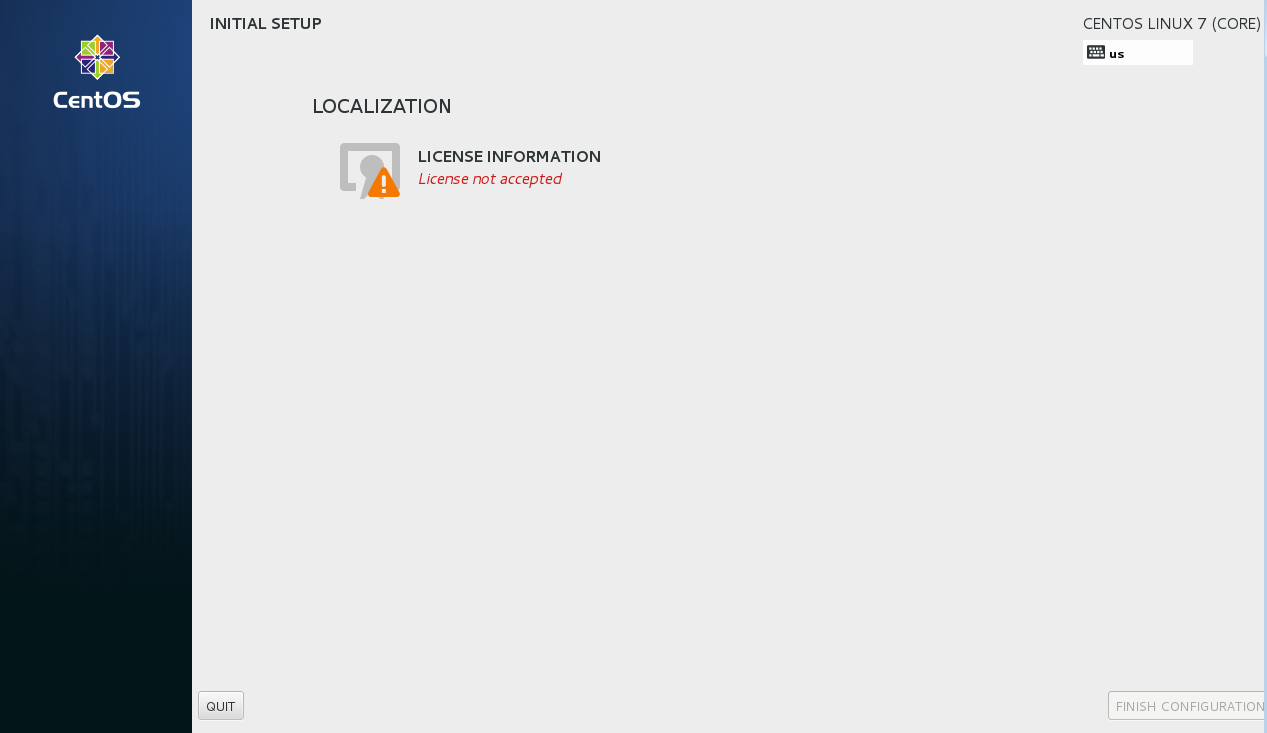 Fig 40: Initial setup