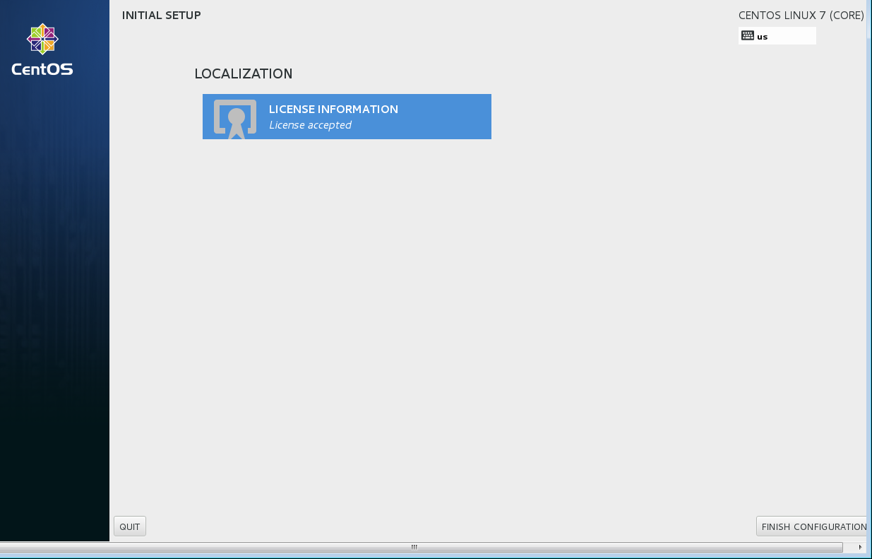 Fig 42: Finishing the configuration