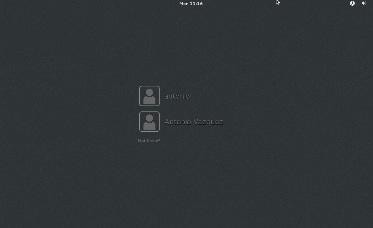 Fig 43:Graphical login