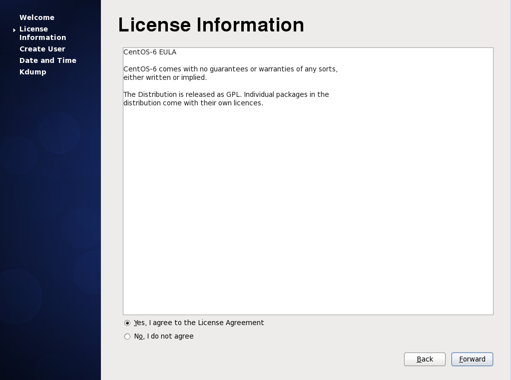 Fig 35:License information