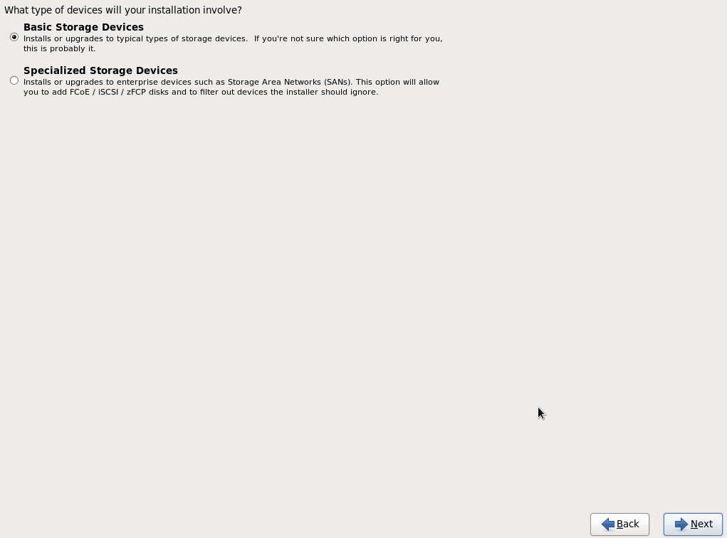 Fig 6:Choosing where to install the OS