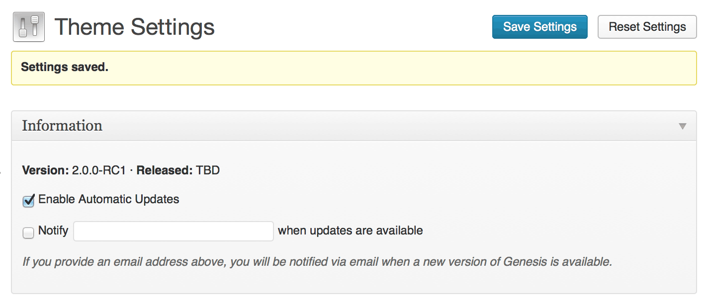 After: Metaboxes and notices now align
