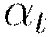 \alpha_t
