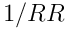 1/RR
