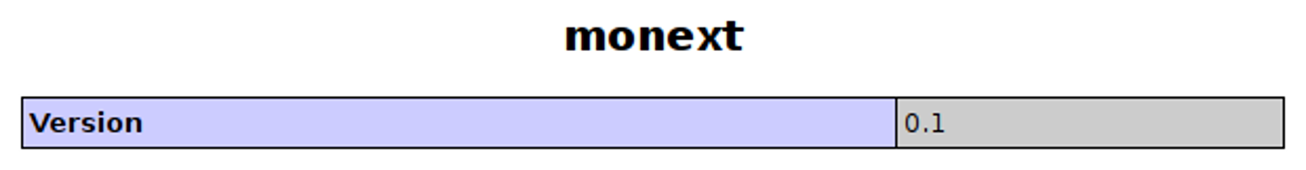 La sortie de `phpinfo()` pour notre extension