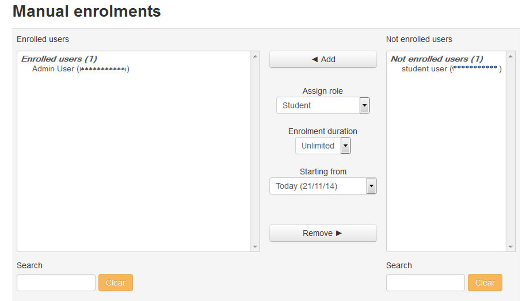 Figure 5-1 Assigning a role
