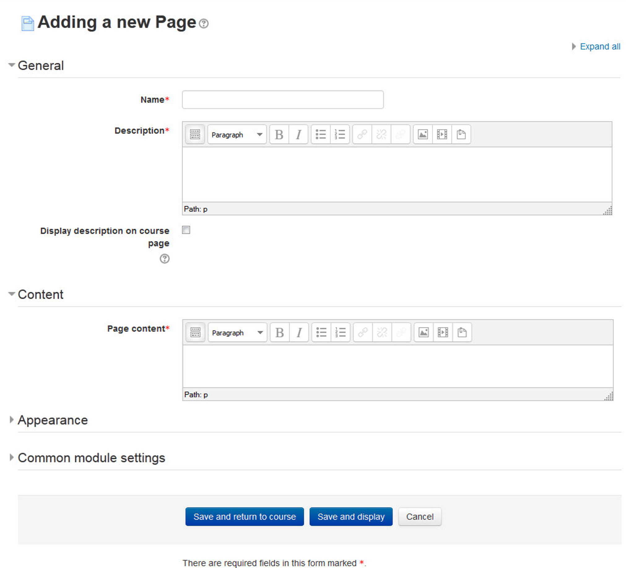 Figure 4-2 Composing a page
