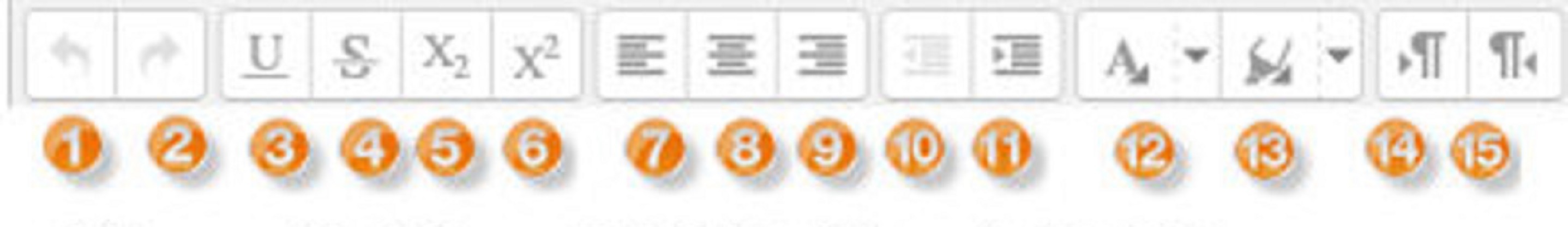 Figure 6-5 TinyMCE Editor Row-2