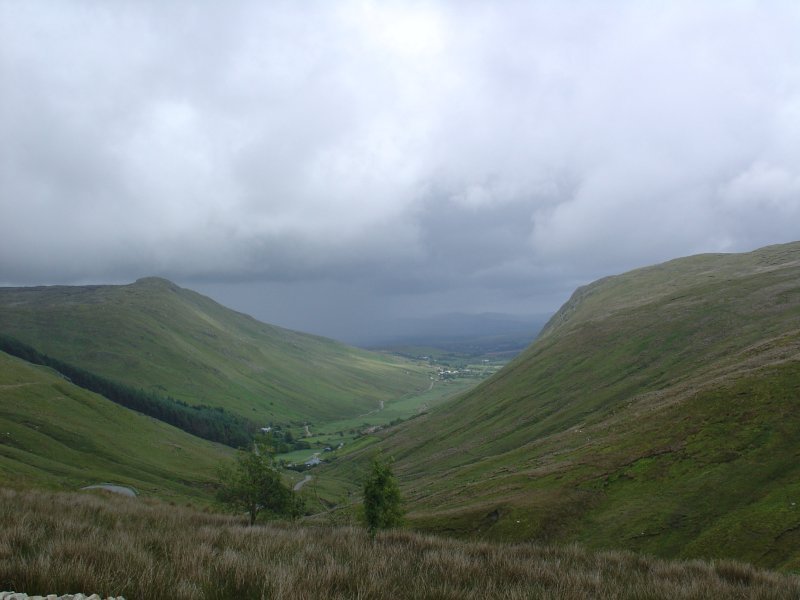 Ausblick am Glengesh Pass