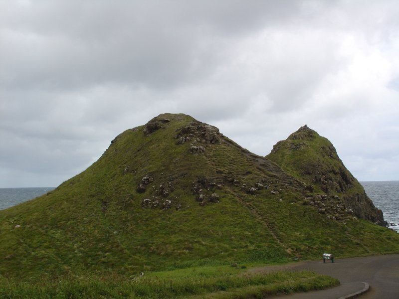 das Kamel - Felsformation am Giants Causeway