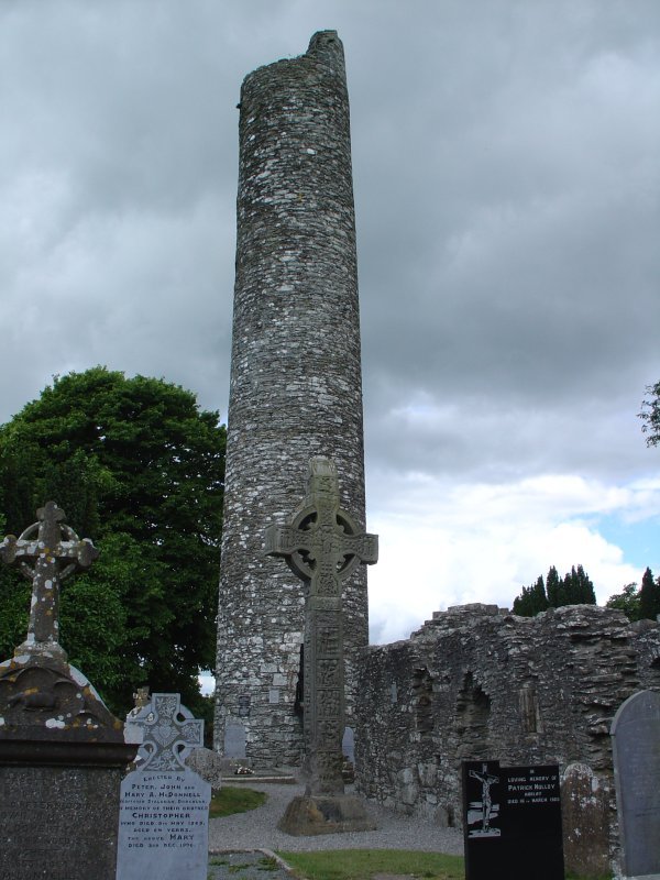 die Klosteranlage von Monasterboice