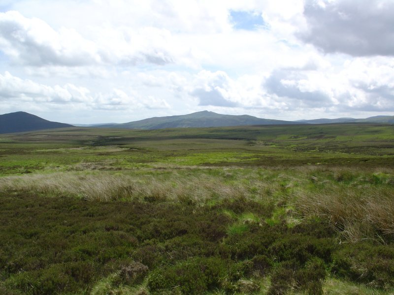 Moorlandschaft entlang der Military Road