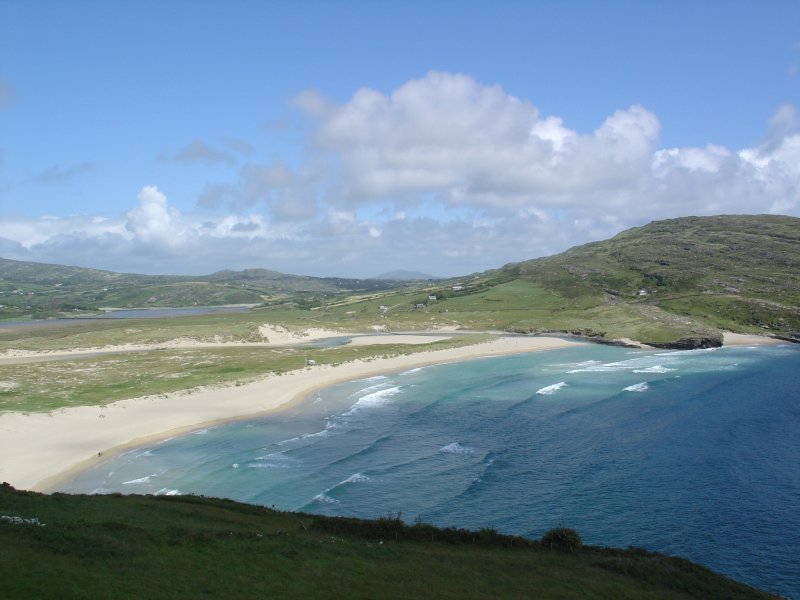 Traumstrand! Leider ist aber das Wasser nicht sehr warm...