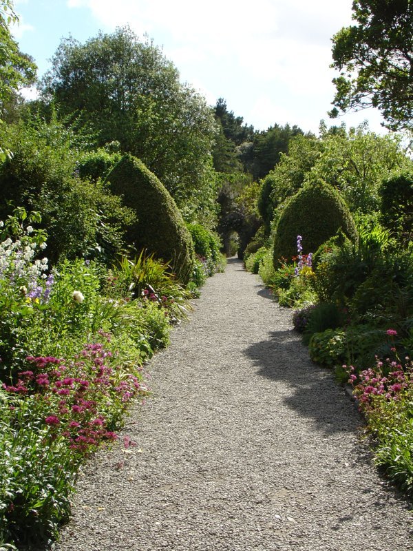 auf dem Weg durch die Insel