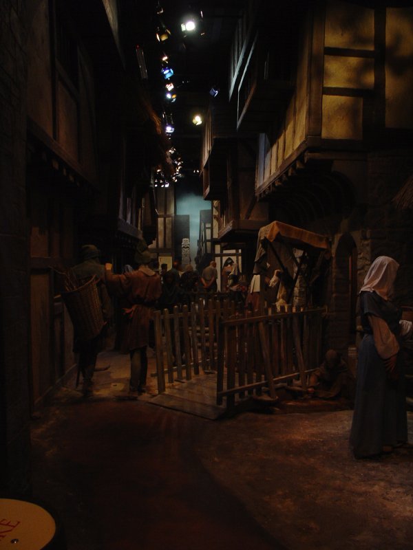 mittelalterliche Gasse im Kerry County Museum