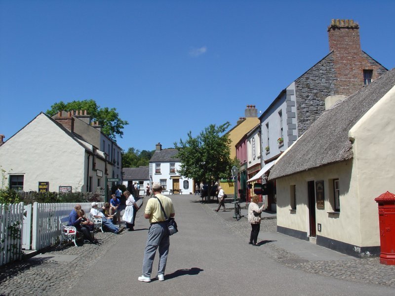 Gasse im Bunratty Folk Park