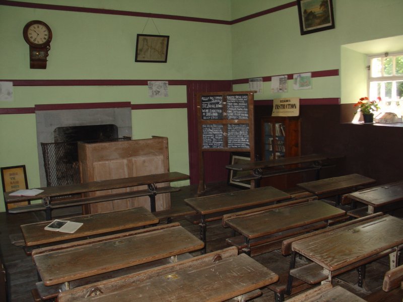 Klassenzimmer Bunratty Folk Park