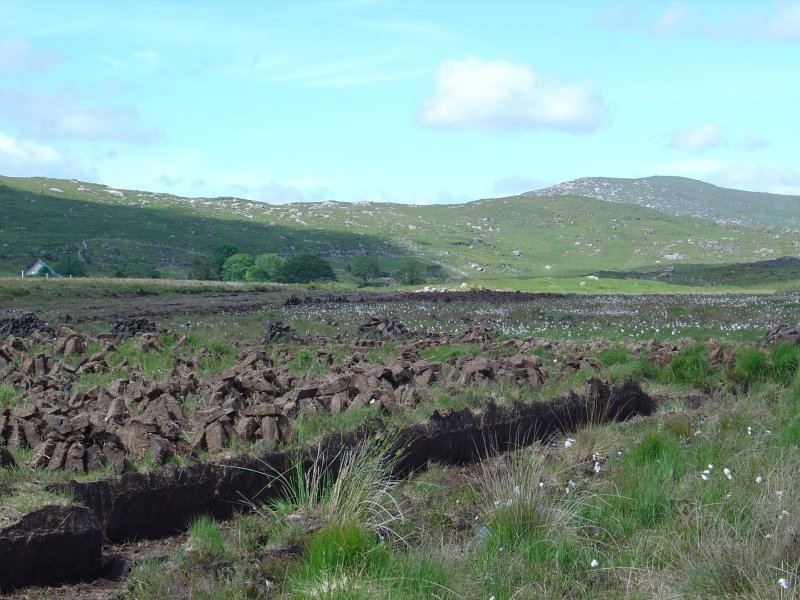 Torfstich in der Connemara