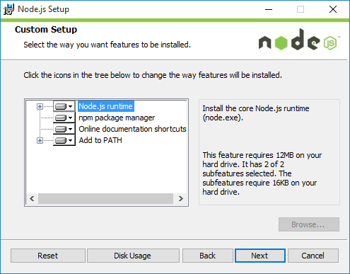 Node.js Installer