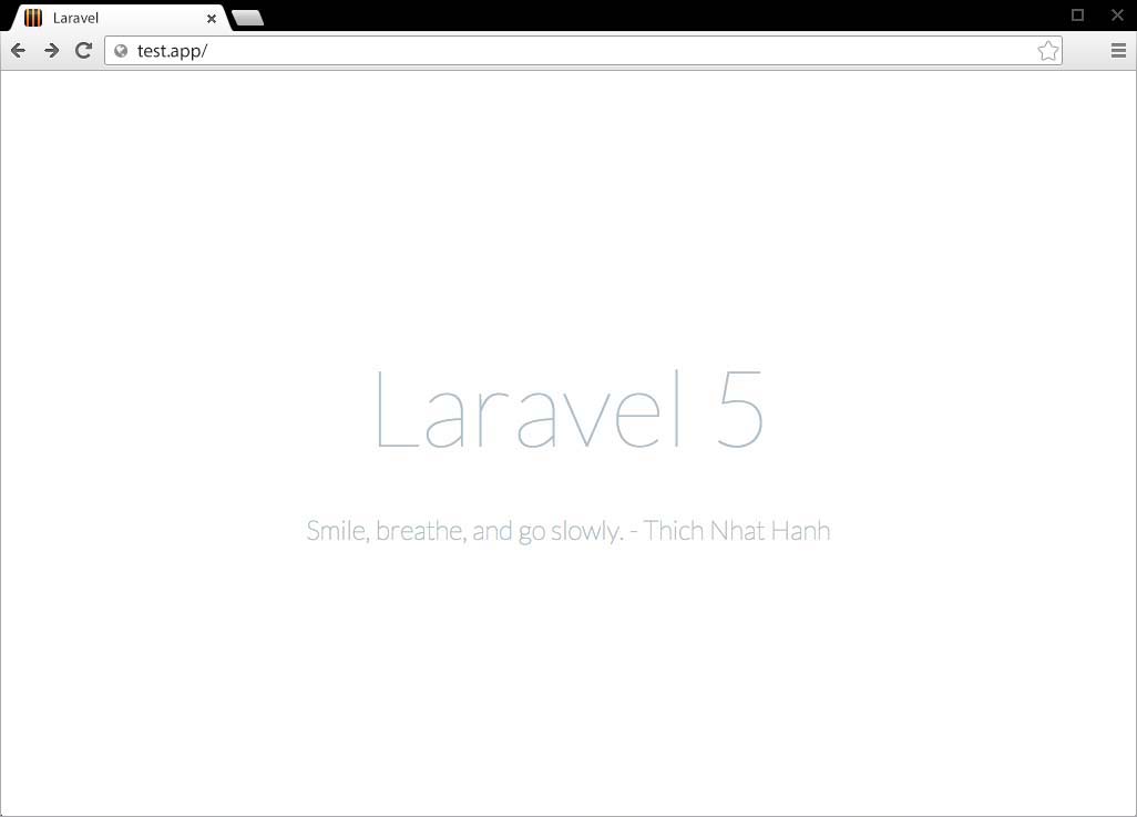 Default Laravel Page