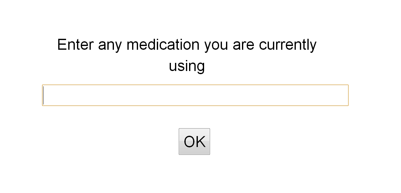 Example of the stand-alone `input()` function
