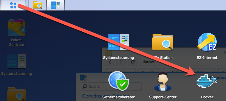 Docker - Synology App Start