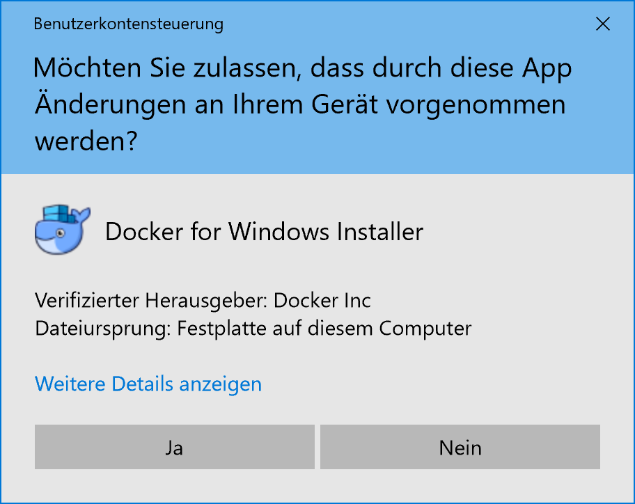 Docker Windows - Setup