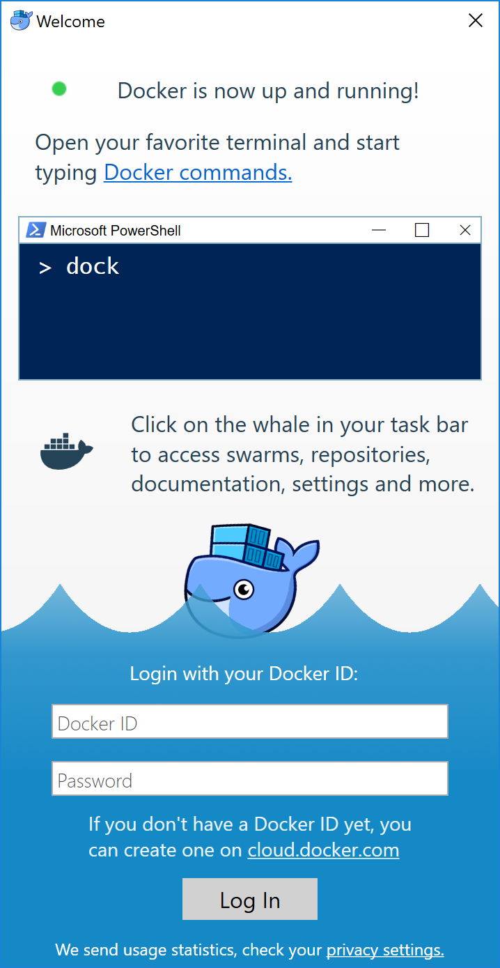 Docker Windows - Start