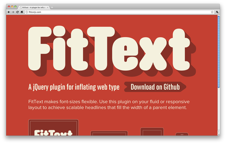 FitText