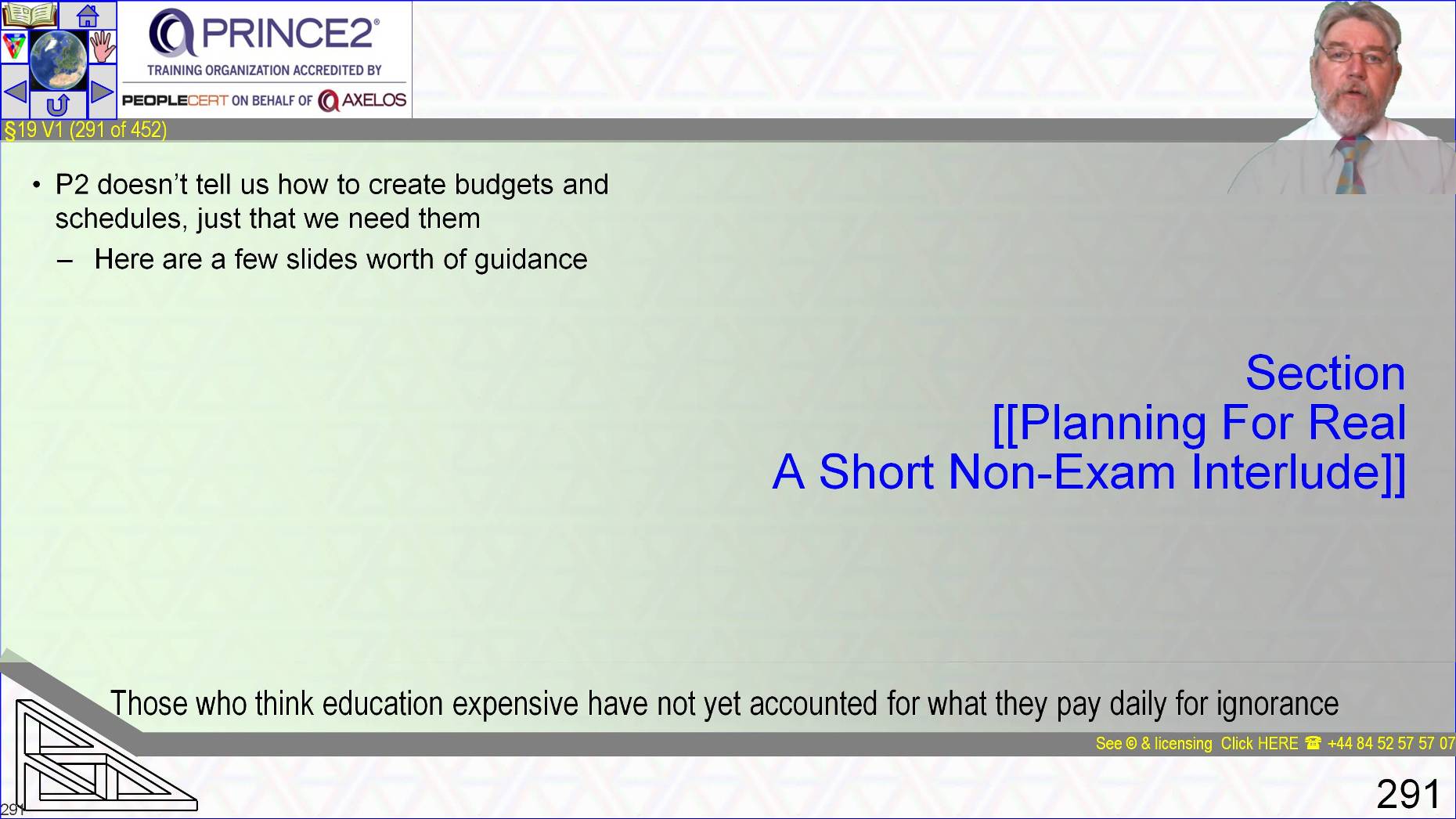  §19 s291 = Tasks in PDM/ Network Diagrams