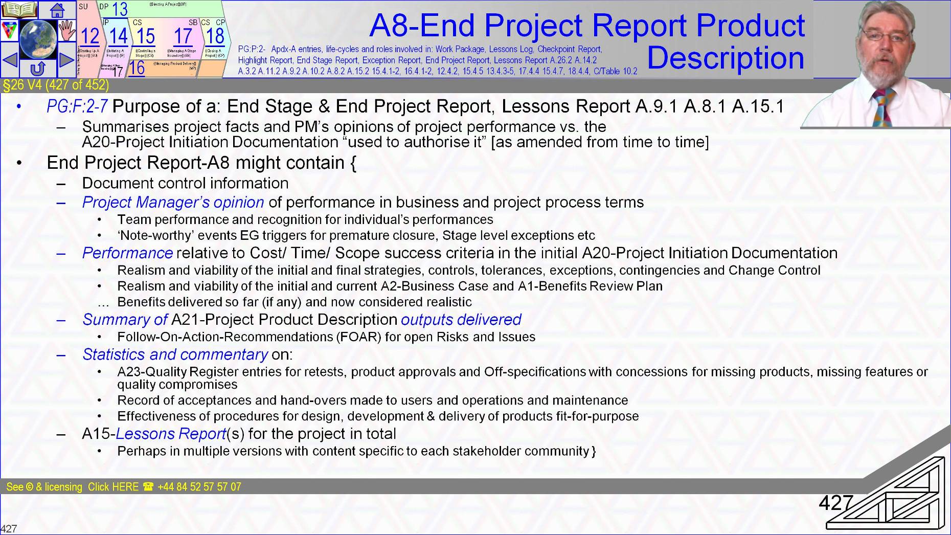  §26 s427 = A8-End Project Report Product Description