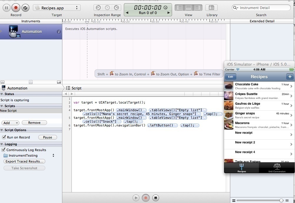Screen-Enabling Script Creation.