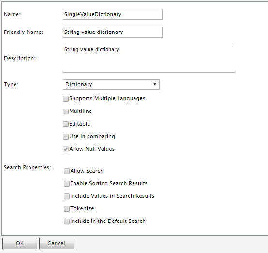 In Commerce Manager, you can create new metafield with type of Dictionary, but without "Multiline" option