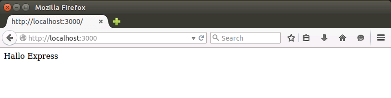 Abbildung: Ausgabe der Seite