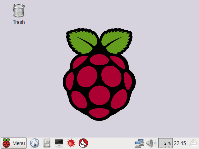 Raspberry Pi desktop